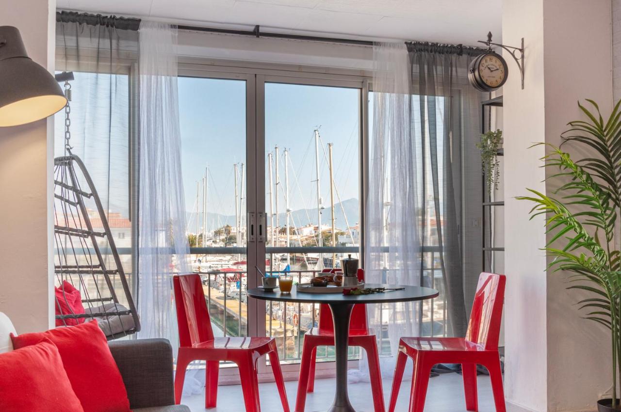 Estudio En 1ª Linea Con Vistas Al Puerto Deportivo By Insidehome Empuriabrava Exterior foto