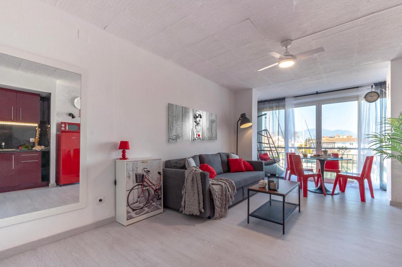 Estudio En 1ª Linea Con Vistas Al Puerto Deportivo By Insidehome Empuriabrava Exterior foto